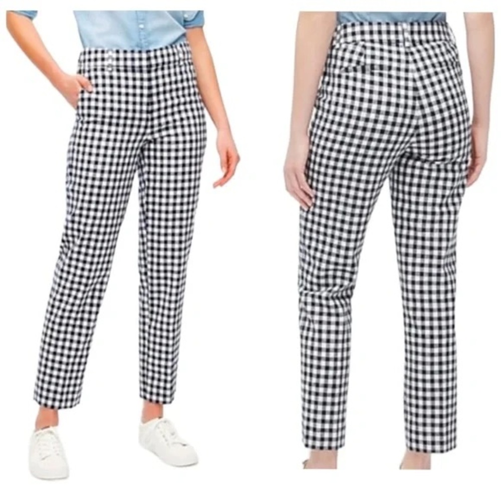 J. Crew Winnie Gingham Pant
